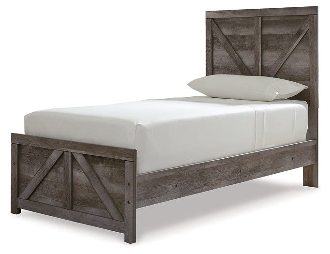 Wynnlow  Crossbuck Panel Bed