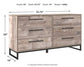 Neilsville Six Drawer Dresser