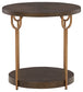 Brazburn Round End Table