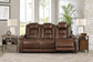 The Man-Den PWR REC Sofa with ADJ Headrest