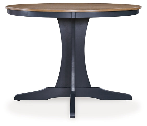 Landocken Round Dining Room Table