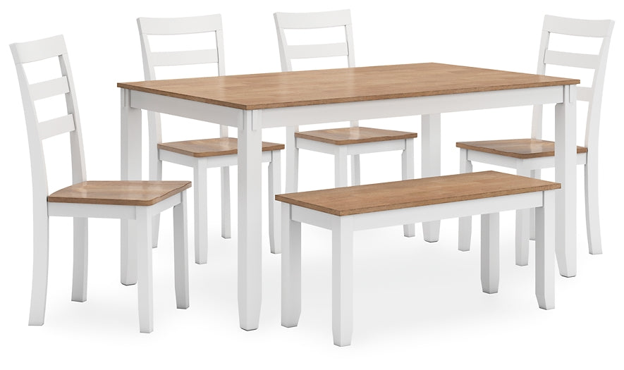 Gesthaven Dining Room Table Set (6/CN)