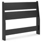 Socalle Twin Panel Headboard with Dresser and 2 Nightstands