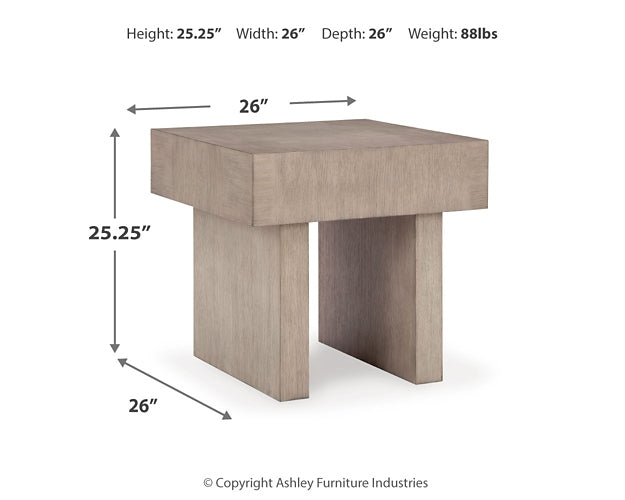 Jorlaina Coffee Table with 2 End Tables