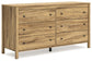 Bermacy Full Platform Bed with Dresser