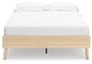 Cabinella Full Platform Bed with Dresser and 2 Nightstands