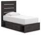 Hollivern Twin Panel Storage Bed