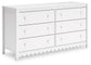 Hallityn Twin Panel Headboard with Dresser