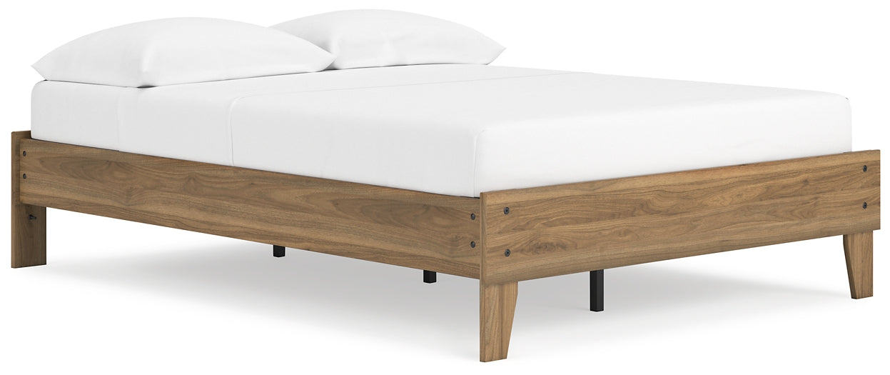 Deanlow Full Platform Bed with Dresser, Chest and 2 Nightstands